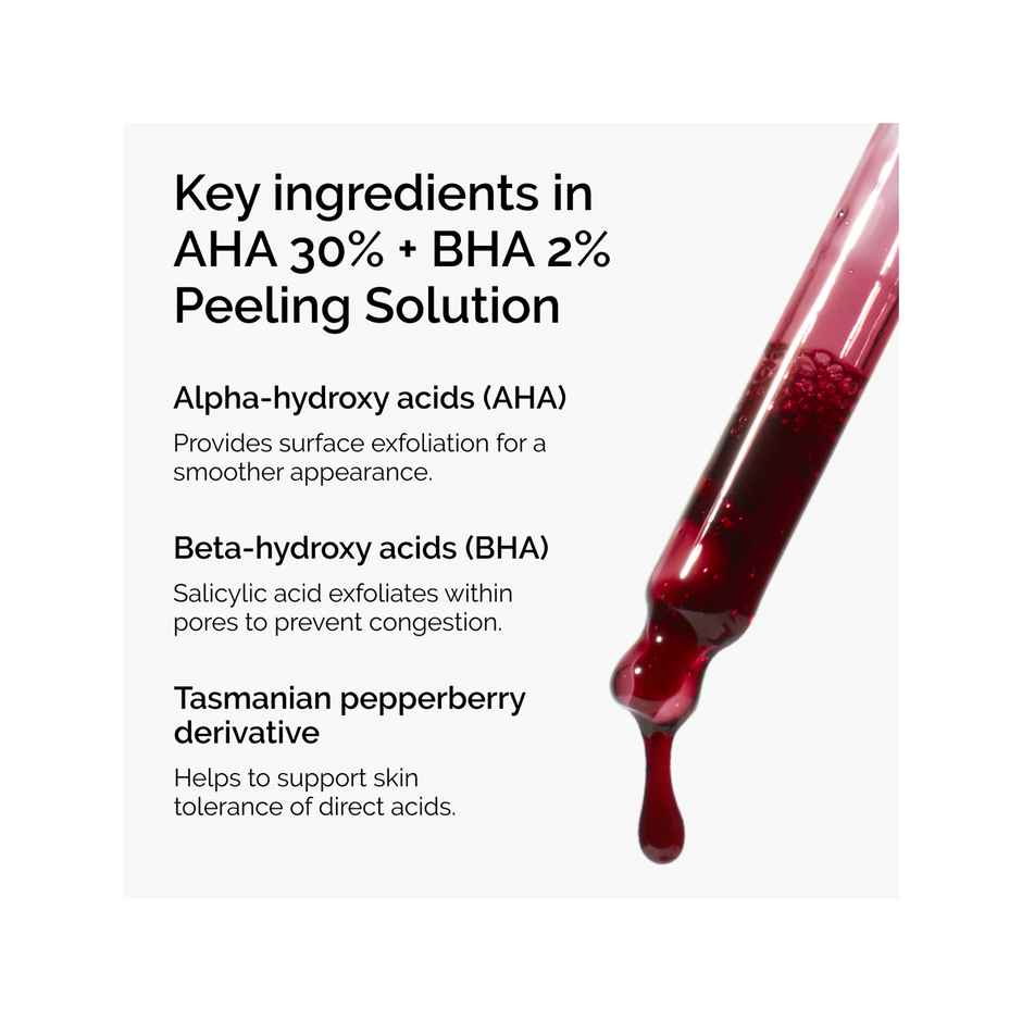 The Ordinary AHA 30% + BHA 2% Peeling Solution