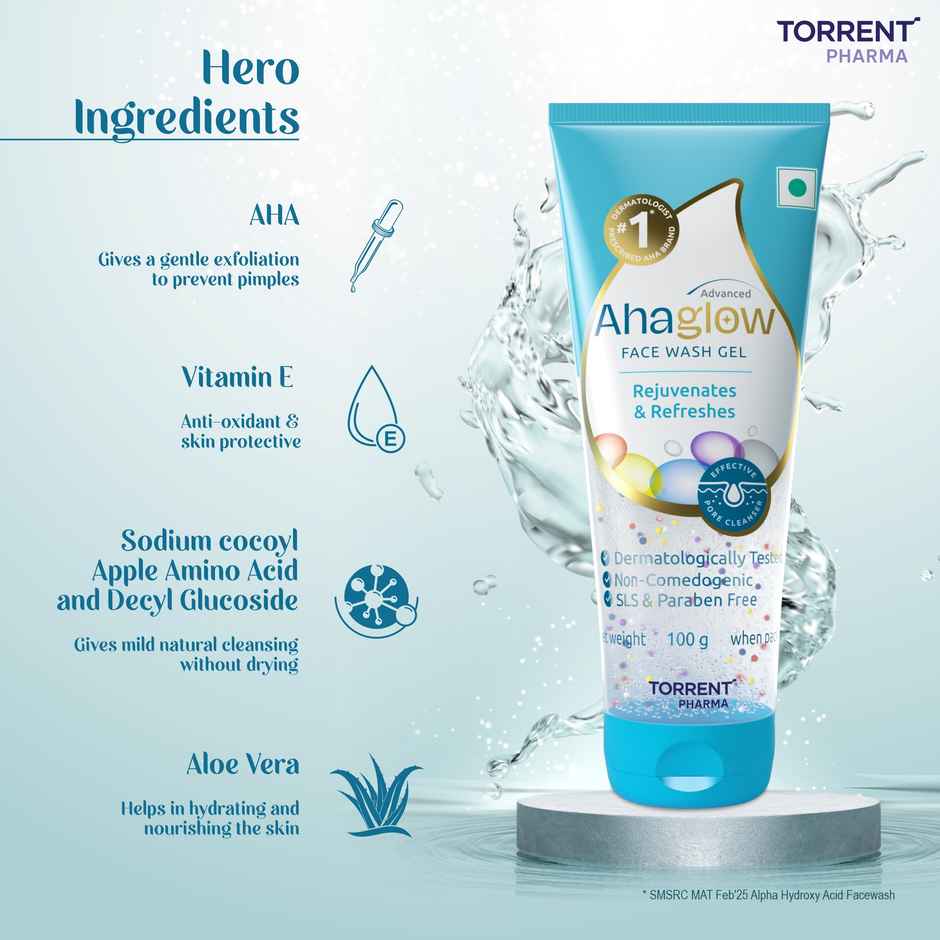 Ahaglow Advanced Face Wash Gel