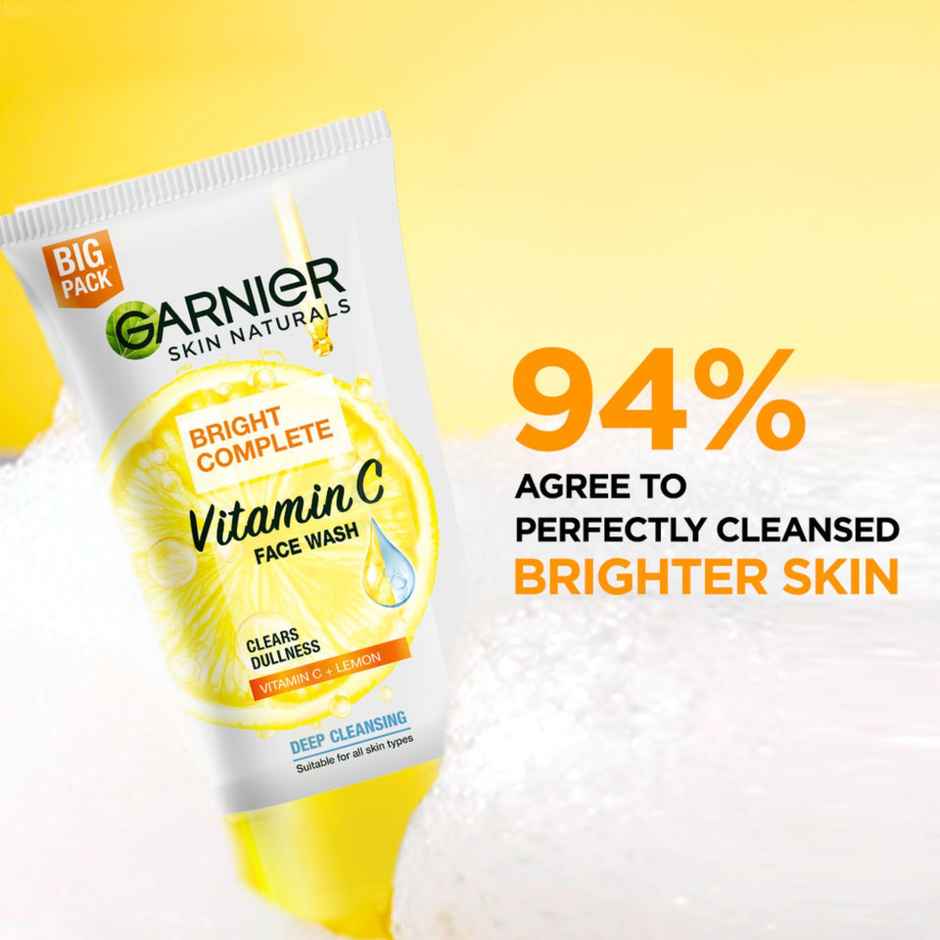 Garnier Bright Complete Brightening Face Wash