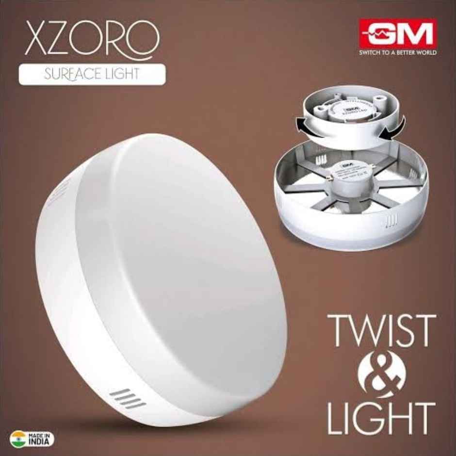 Xzoro - 7W Led Surface Light - 6000K