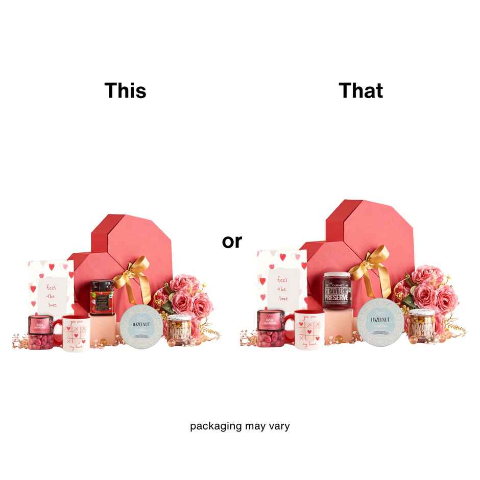 The Gift Studio Rosey Premium Festive Gift Box