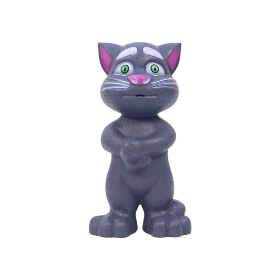 Toyshine Mimicing Repeat What You Say Talking Cat For Kids Birthday (2-5 Year Old) - Grey