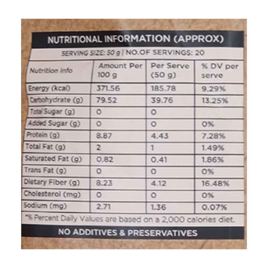 Two Brothers Bajra Flour, Stoneground, Pearl Millet Atta