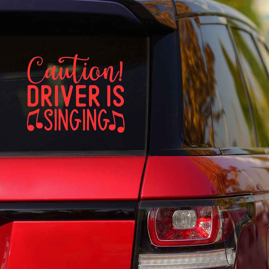 House Of Festivals Automobile Reflective Sticker - 10 x 10 Inches Design 3