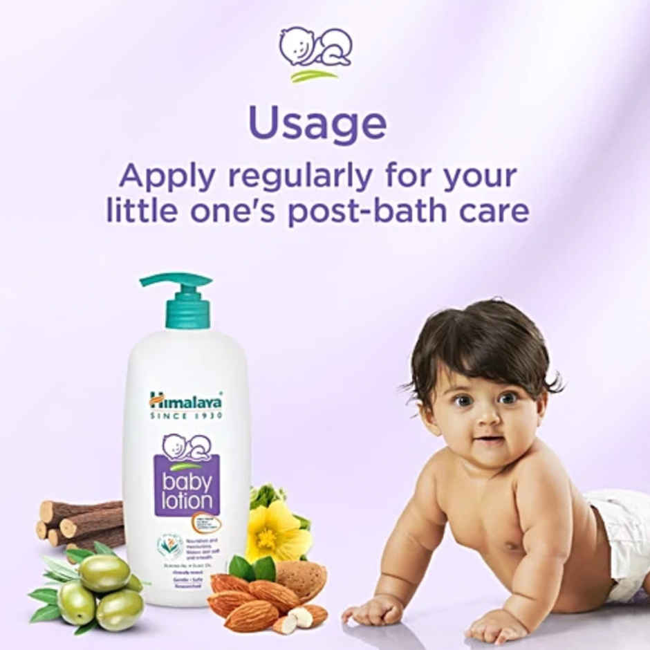 Himalaya Baby Lotion with Almond & Olive Oil Lotion