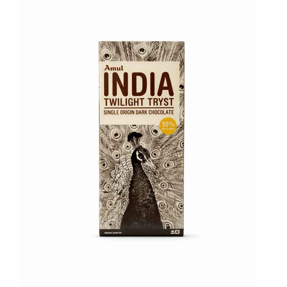Amul India Twilight Tryst 55% Dark Chocolate Bar