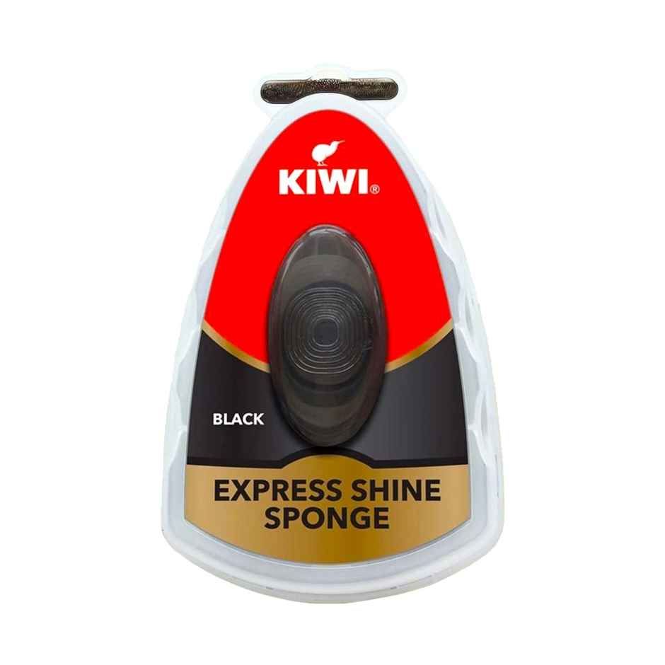 Kiwi Express Shine Sponge | Instant Shine For Black Leather