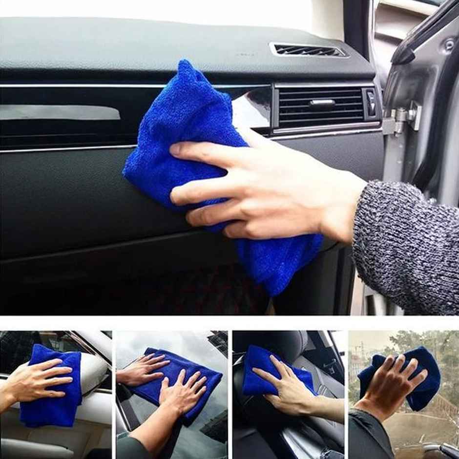 Sheen Microfiber Car Cleaning Cloth - Assorted | 300 GSM