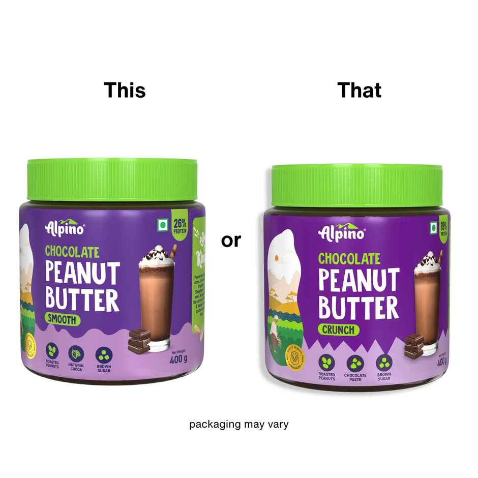 Alpino Chocolate Peanut Butter Smooth