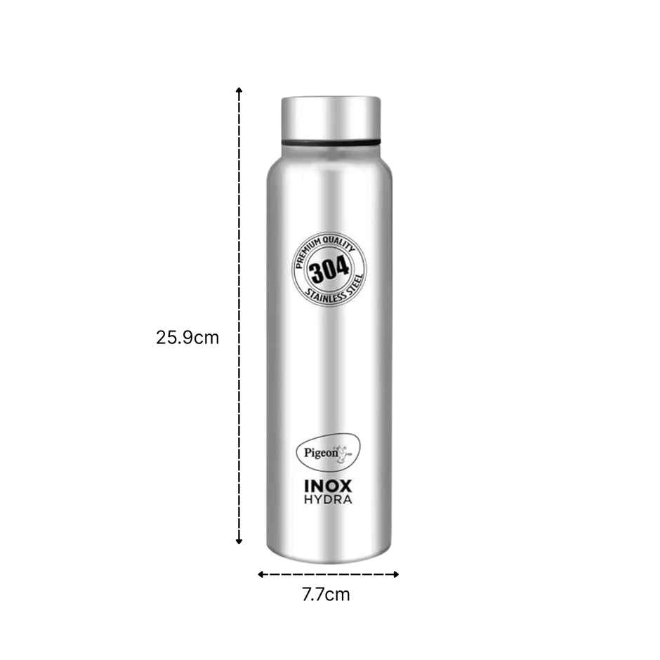 Pigeon Hydra Plus 900 ml Bottle | Pack Of 2 | Silver Steel