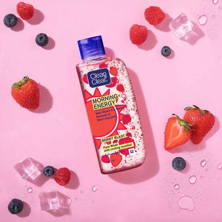 Clean & Clear Morning Energy Berry Face Wash
