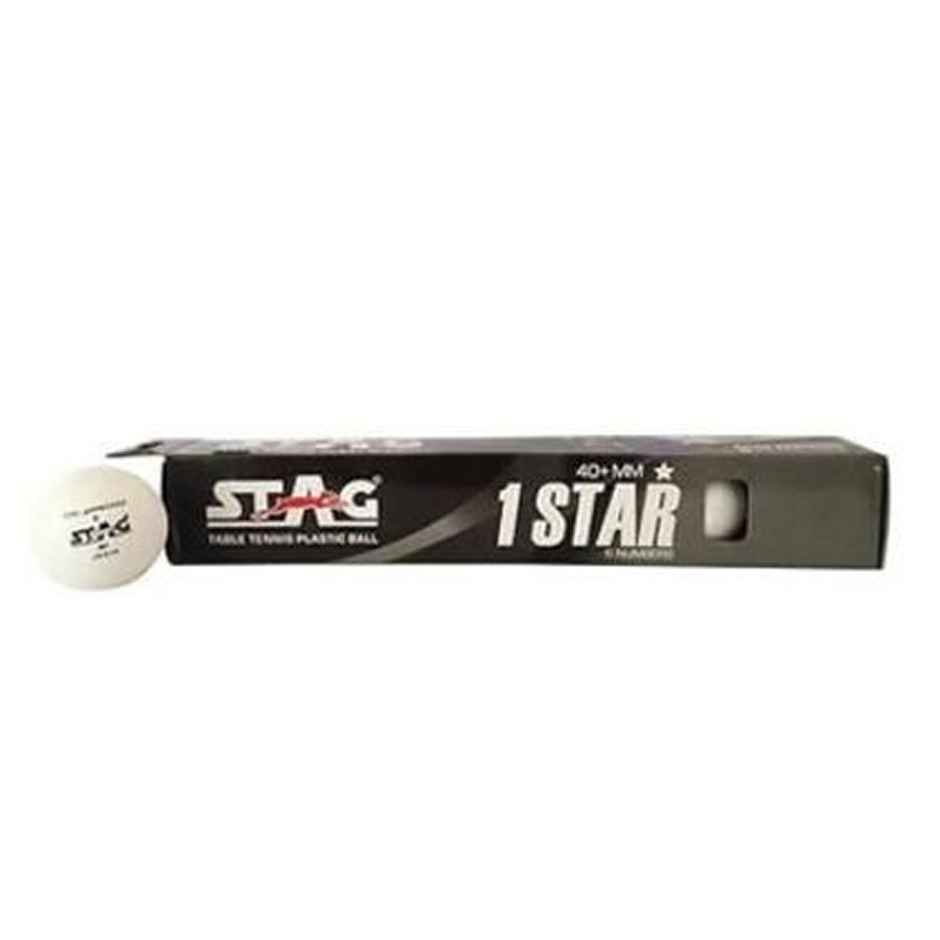 STAG 1 STAR TABLE TENNIS BALL (Pack of 6)