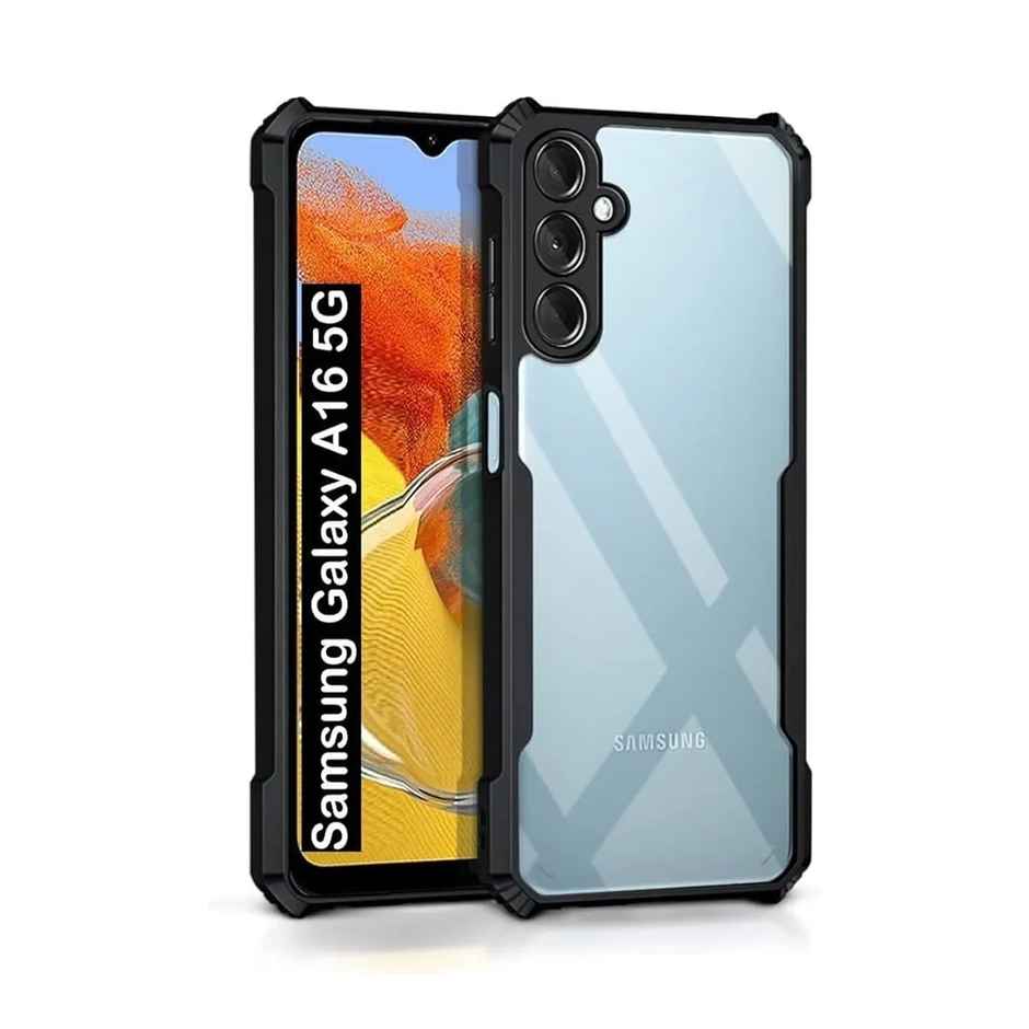 Artistque Case for Samsung Galaxy A16 TPU Back Cover - Transparent Shockproof