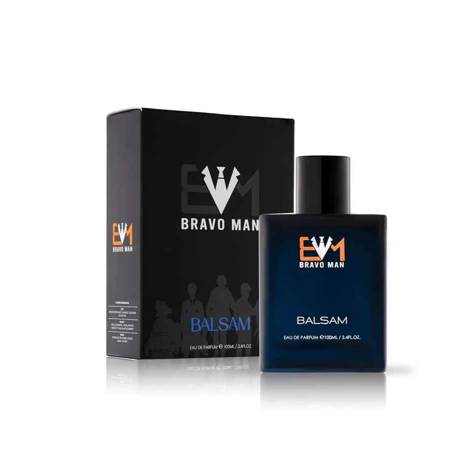 Bravoman Balsam | Eau De Parfum | Perfume For Men | Citrus Aromatic Fruity Spicy Woody