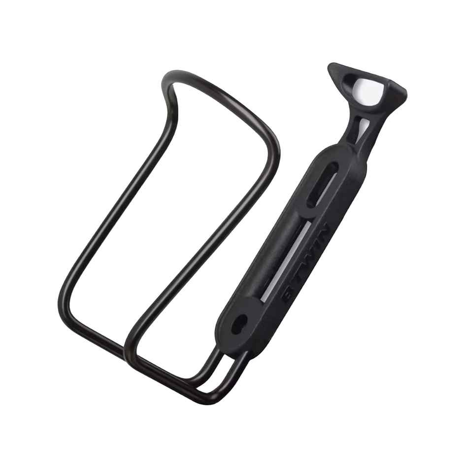 Decathlon | Triban Bottle Holder for Cycles Sleek Black Design for Convenience