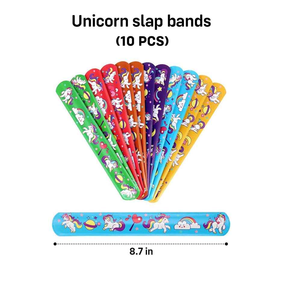 Unicorn Theme Slap Bands For Return Gifts By Party Propz | Party Propz