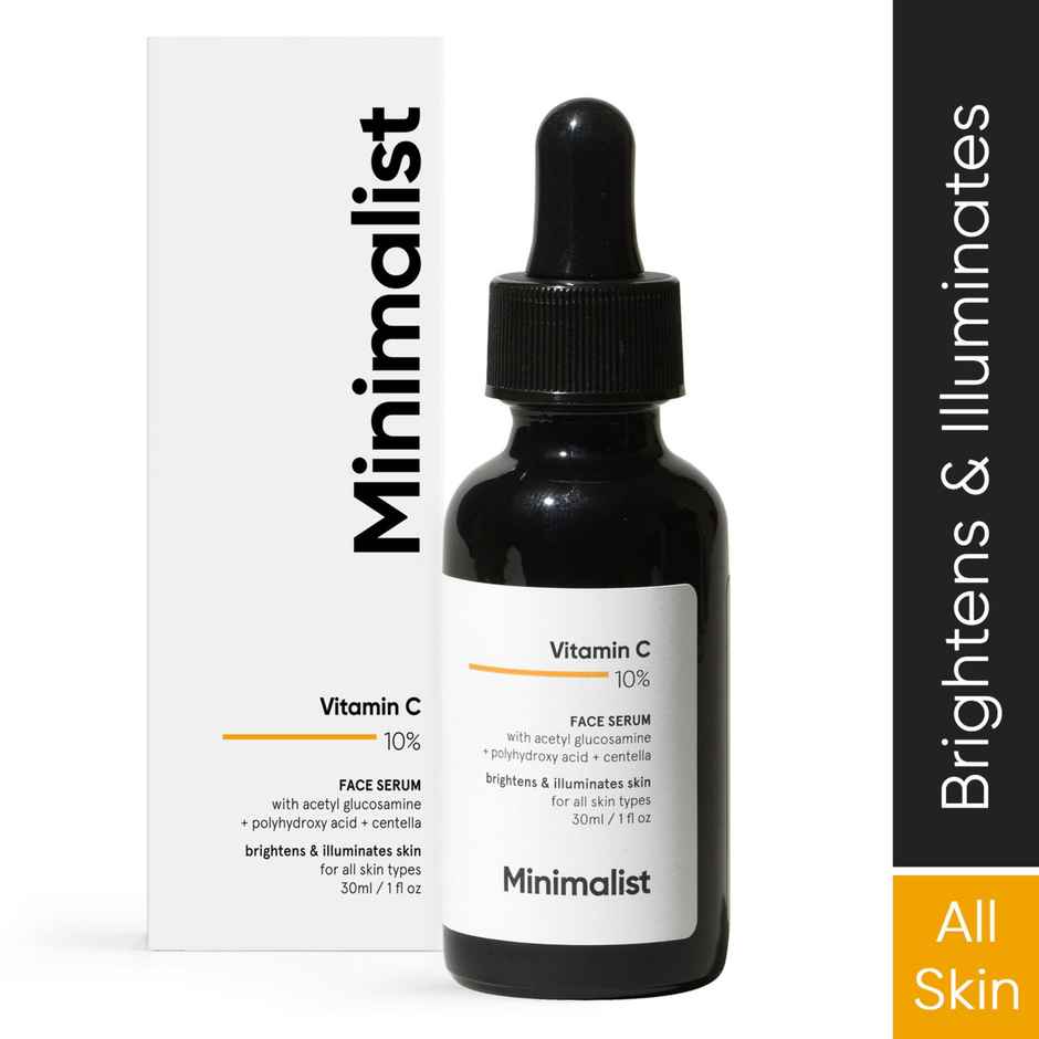 Minimalist 10% Vitamin C Brightening Face Serum