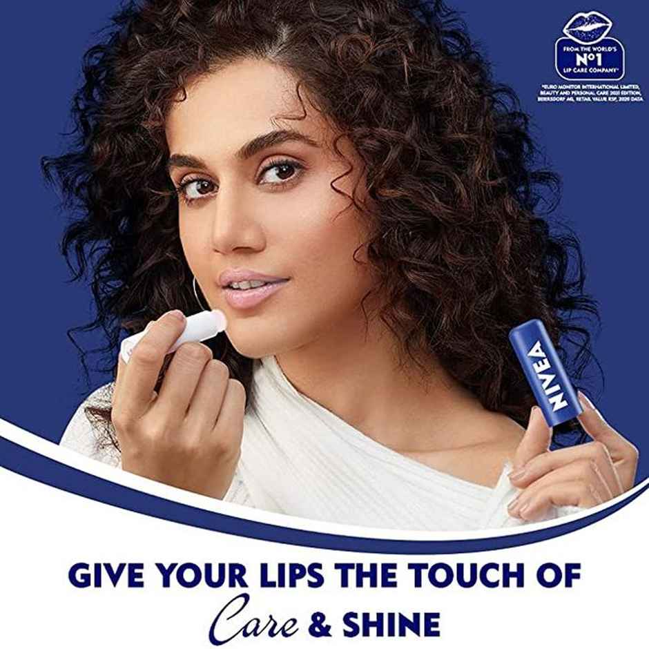 Nivea Lip Balm Original Pack of 2