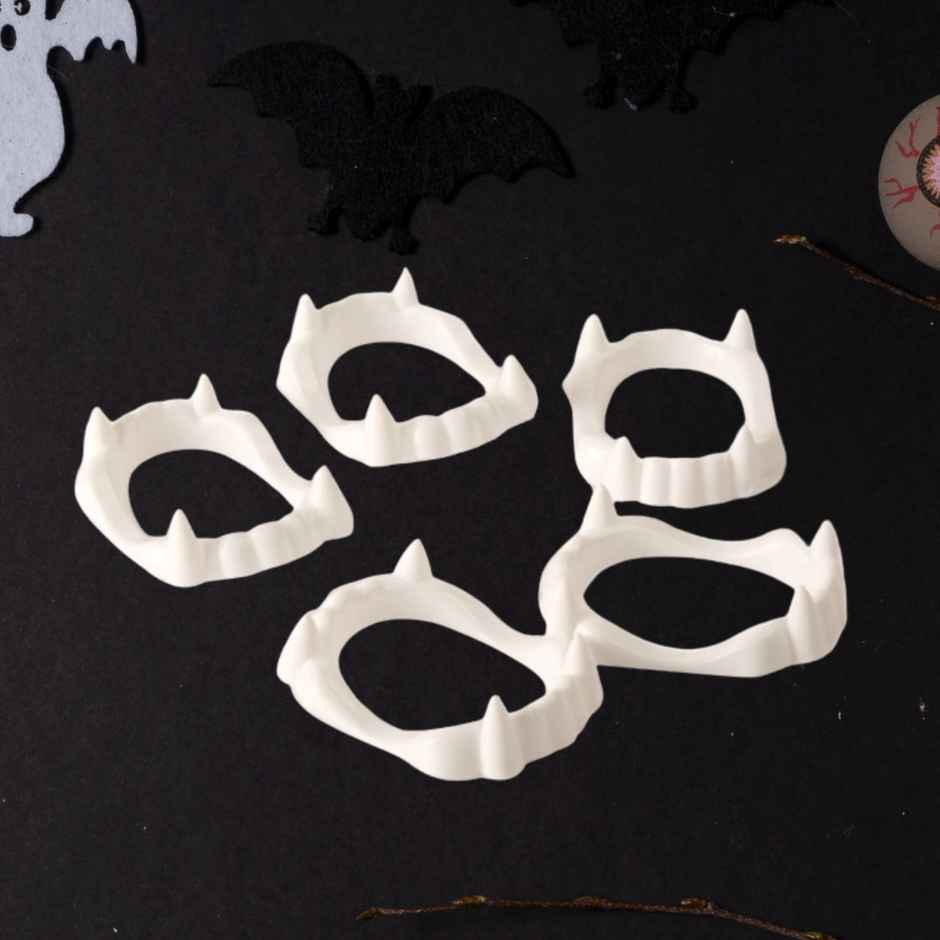 Fake Teeth | Pack Of 5 | Halloween Special | Festvista