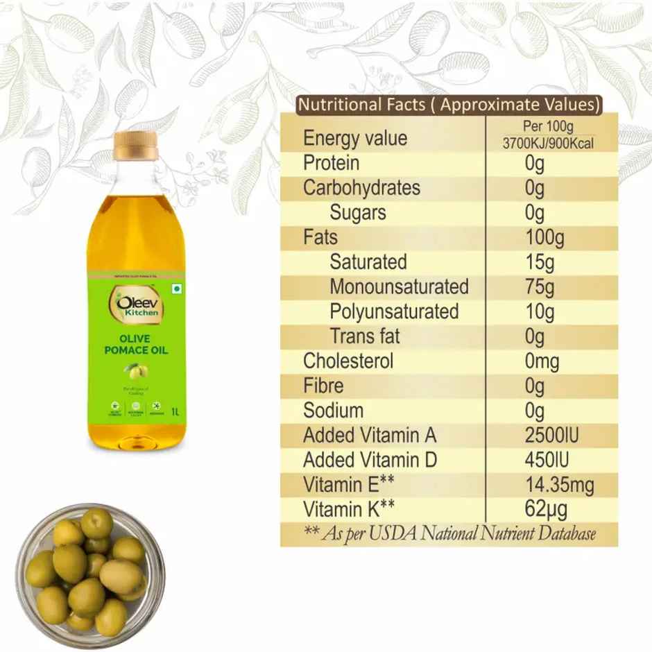 Oleev Pomace Olive Oil