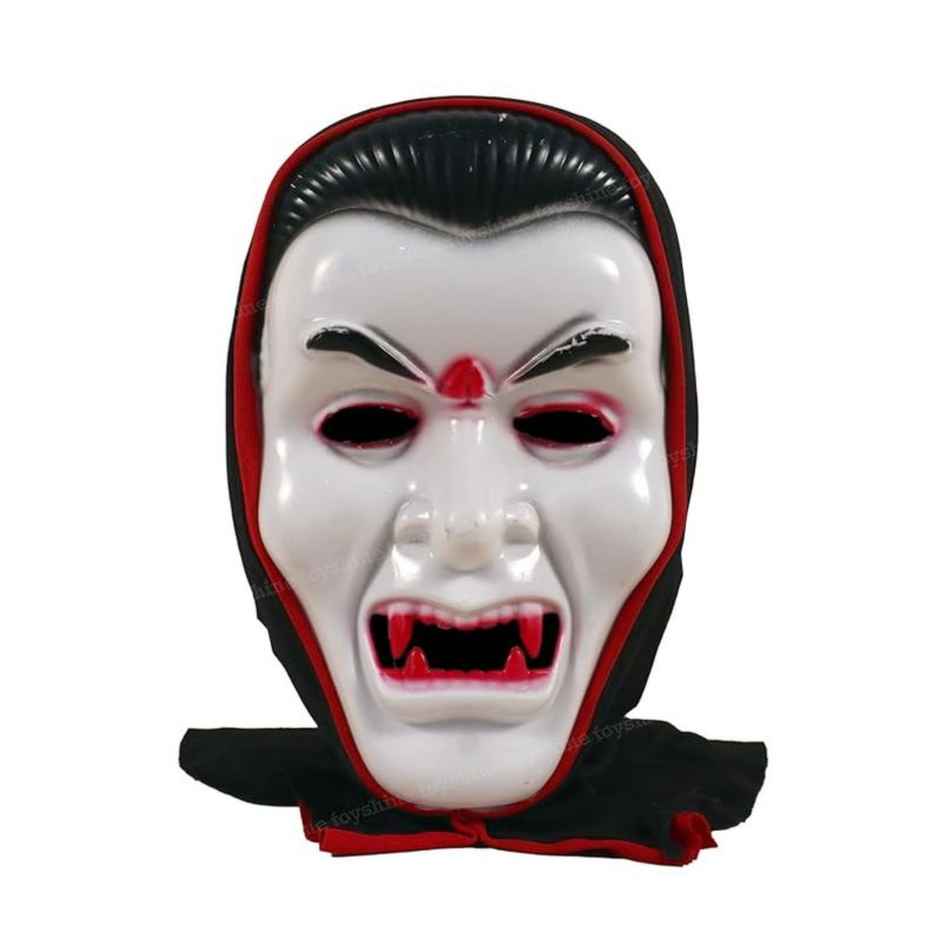 Toyshine Party Halloween Glow In The Dark Blood Ghost Mask (Black)