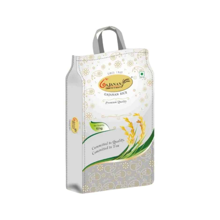 Gajanan Silver Plus Premium Wada Kolam Raw Rice | Aged