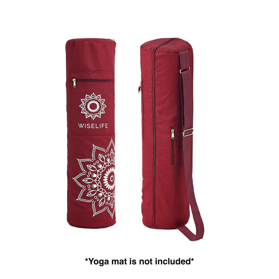 Wiselife Yoga Mat Bag - Wine