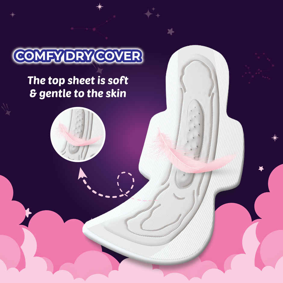 Sofy Women Bodyfit Night Longest Sanitary Pads | XXL - 40 pcs