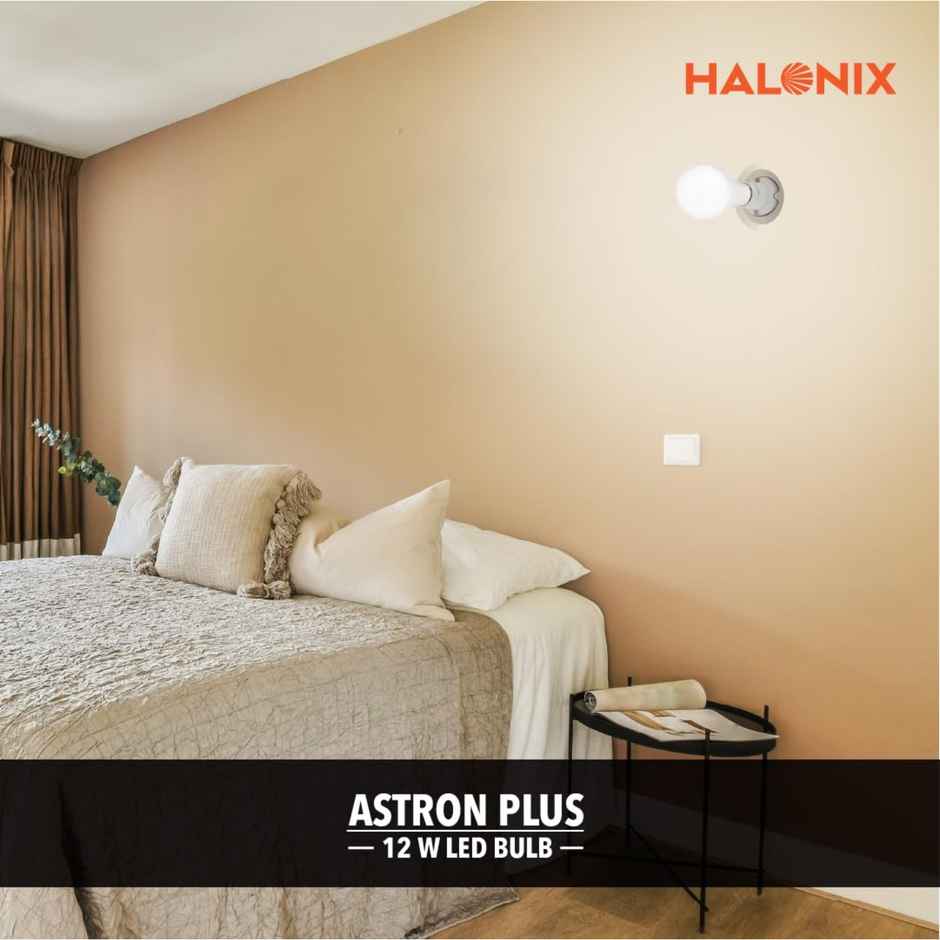 Halonix 12W White Led Bulb | B22 Base Holder