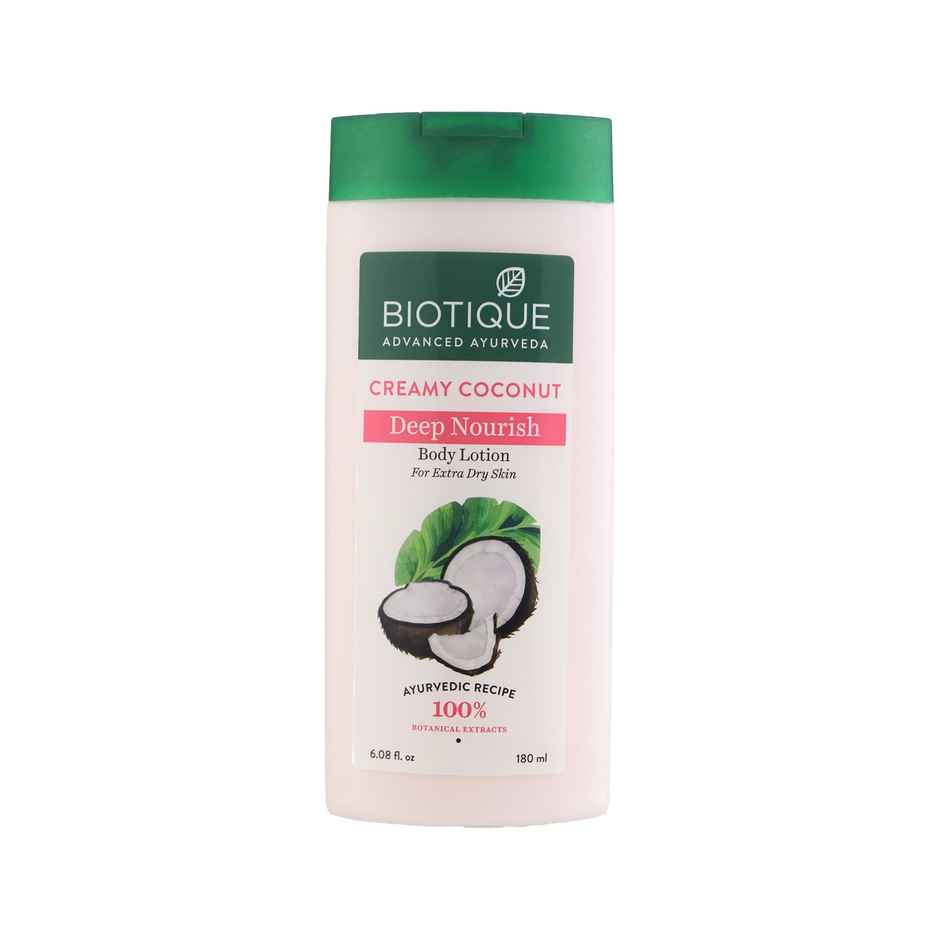 Biotique Creamy Coconut Deep Nourish Body Lotion