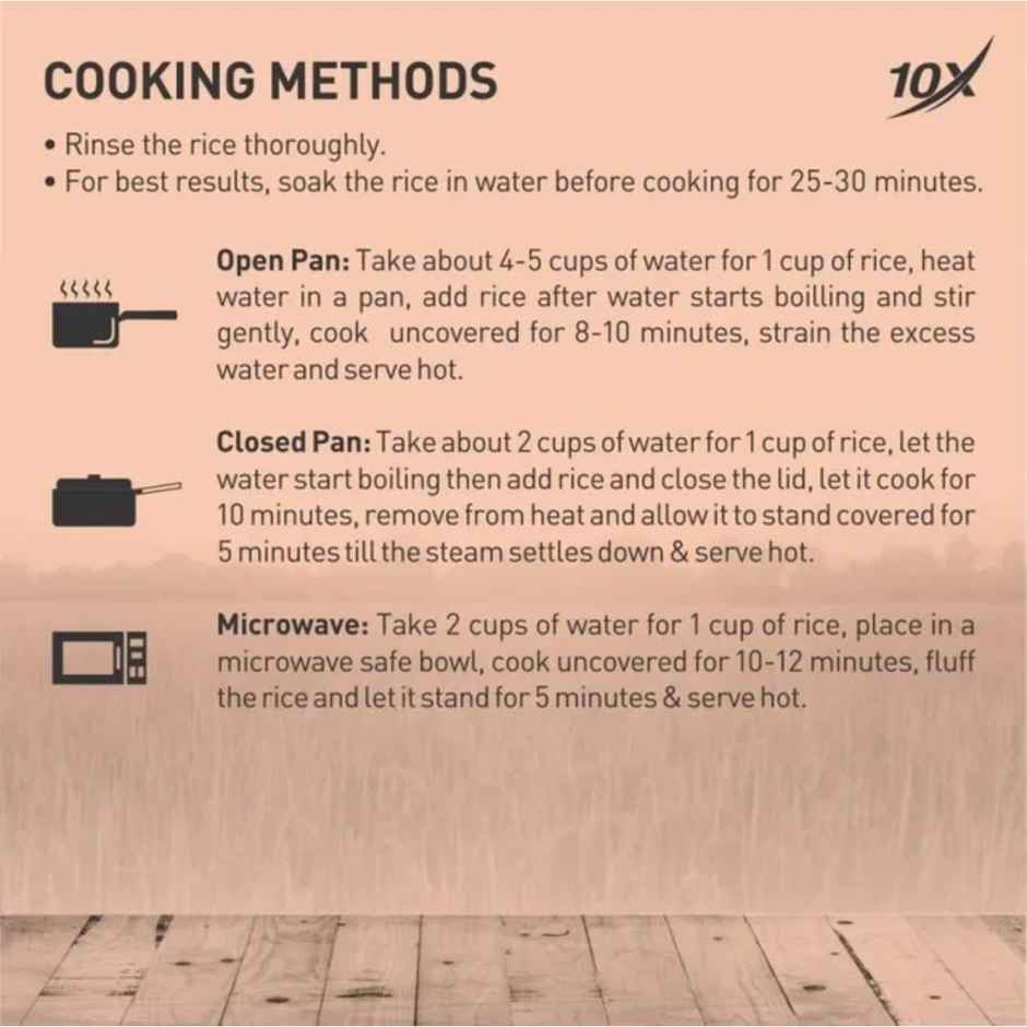 10X Royal Xl 1121 Basmati Rice