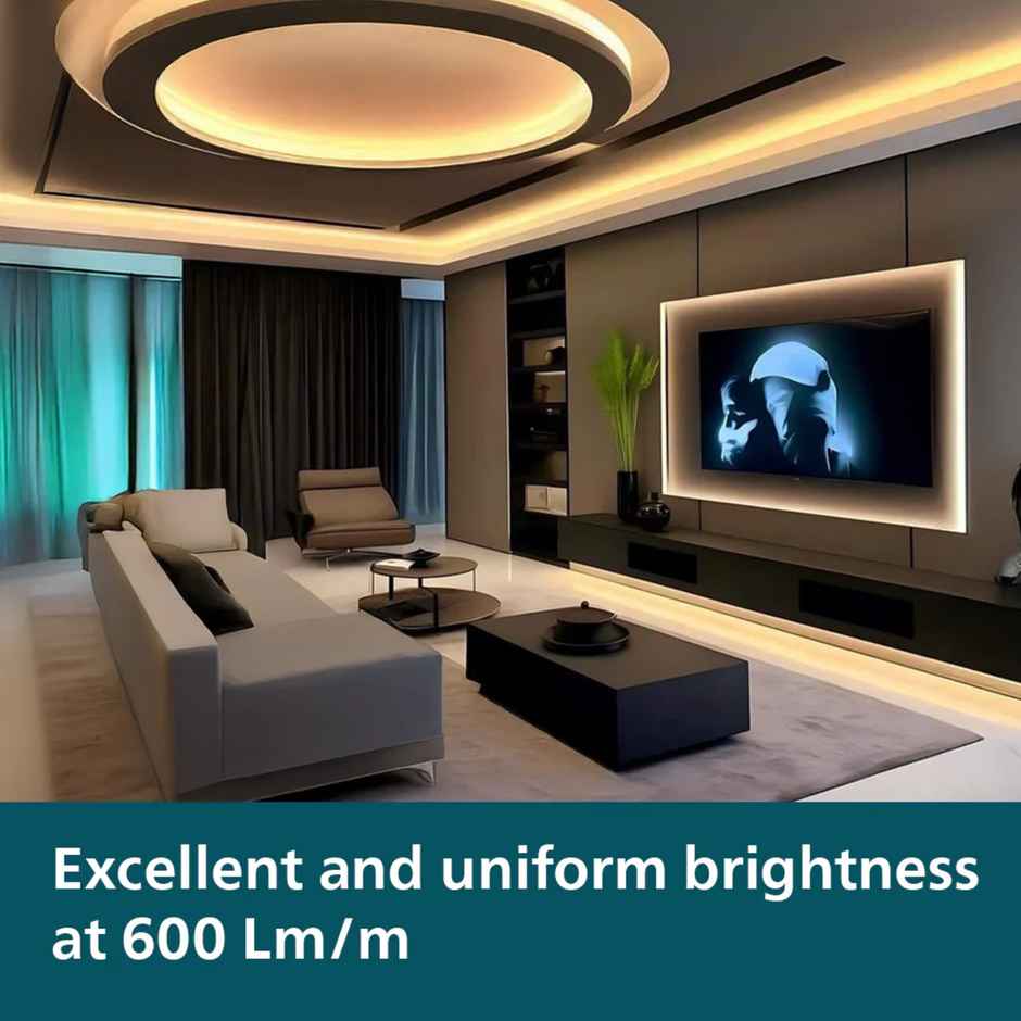 Philips Led Evenglow 120 LEDs/mtr Strip (Warm White)