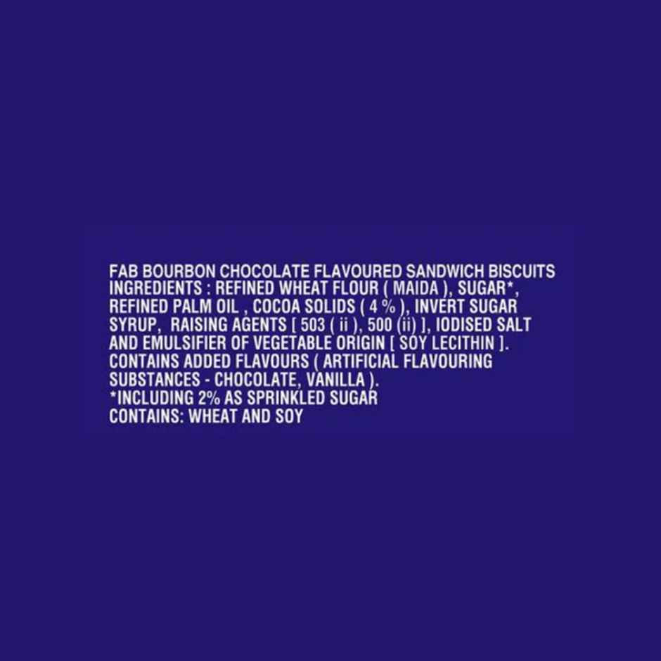 Parle Fab Bourbon | Cream Biscuit Snack