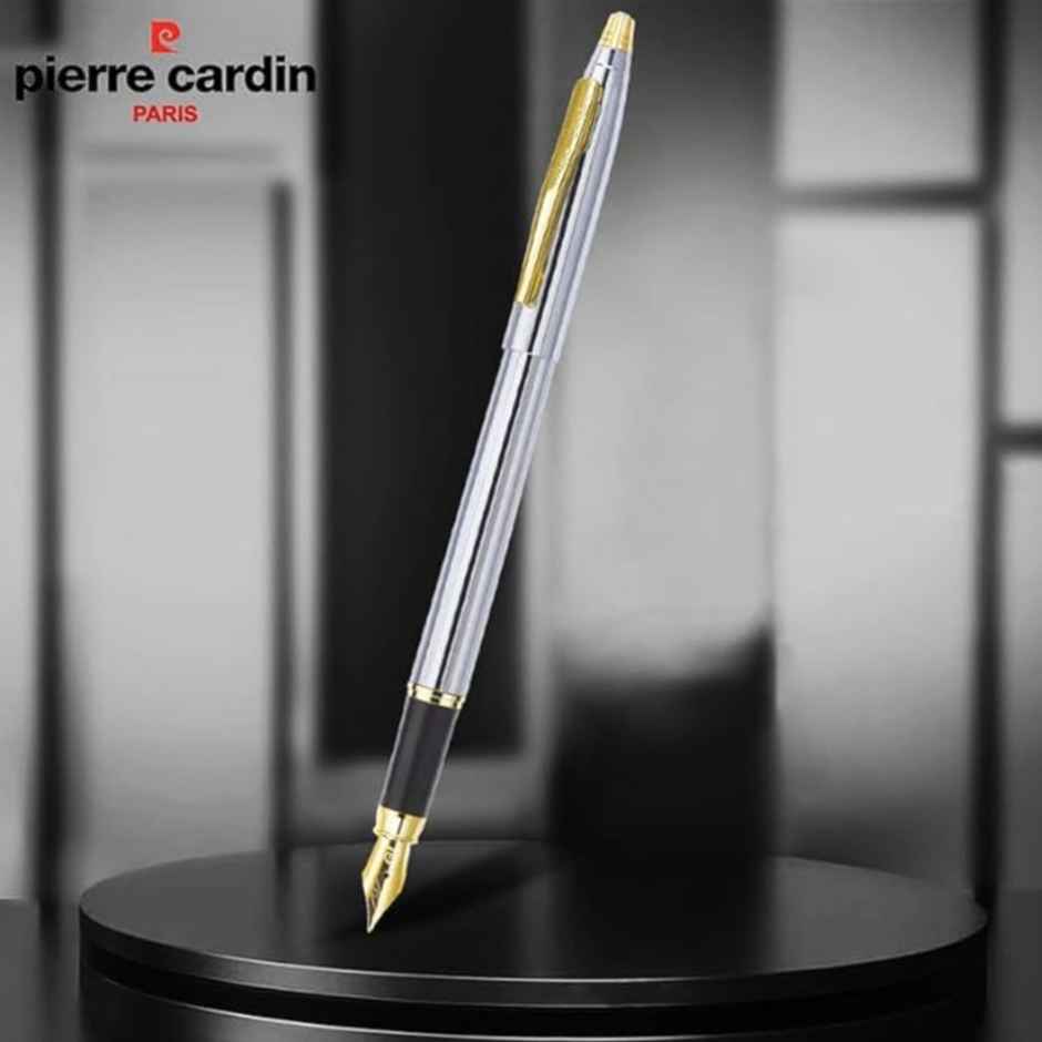 Pierre Cardin Kriss White Gold Fountain Pen