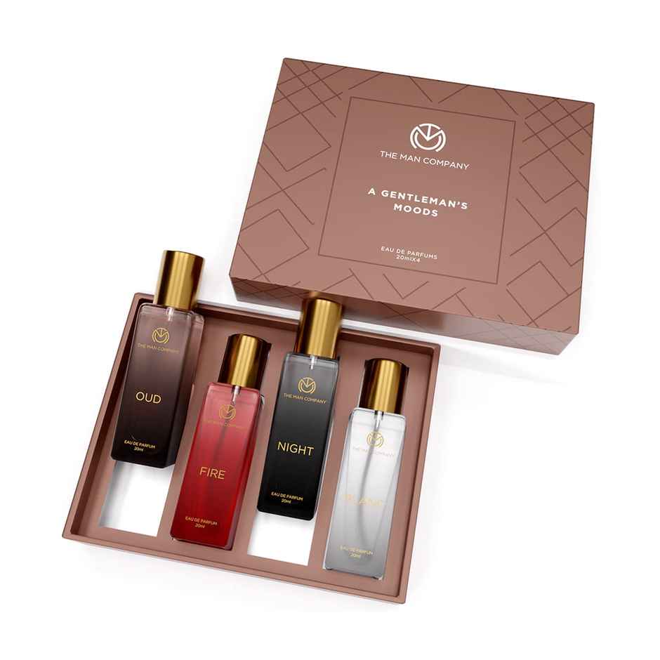 The Man Company Men's Luxury Perfume Gift Set - specially curated gentleman's moods