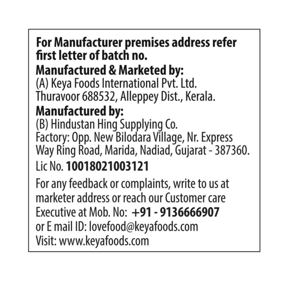 Keya Black Pepper Powder