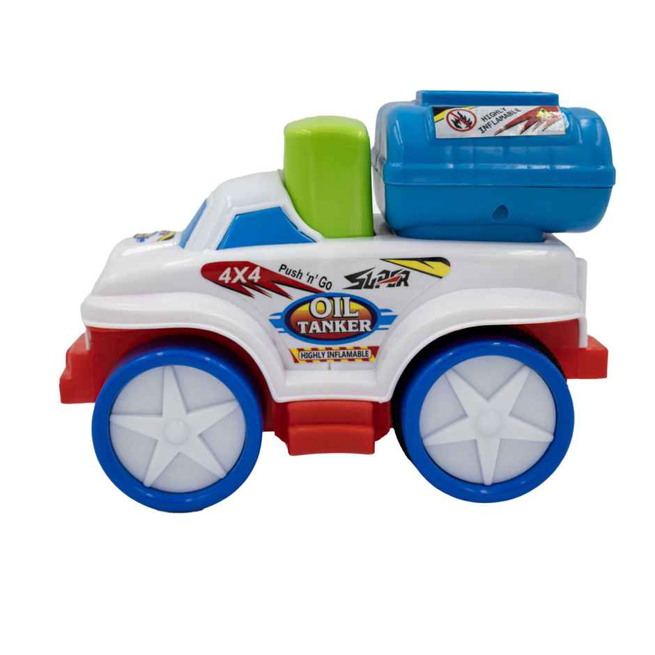 Toybharat Push N Go Oil Tanker - Assorted | Assorted