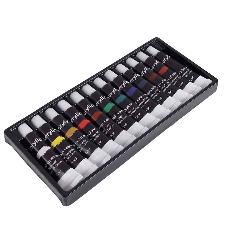 Chrome Artists Acrylic Color Tubes -12 Shades