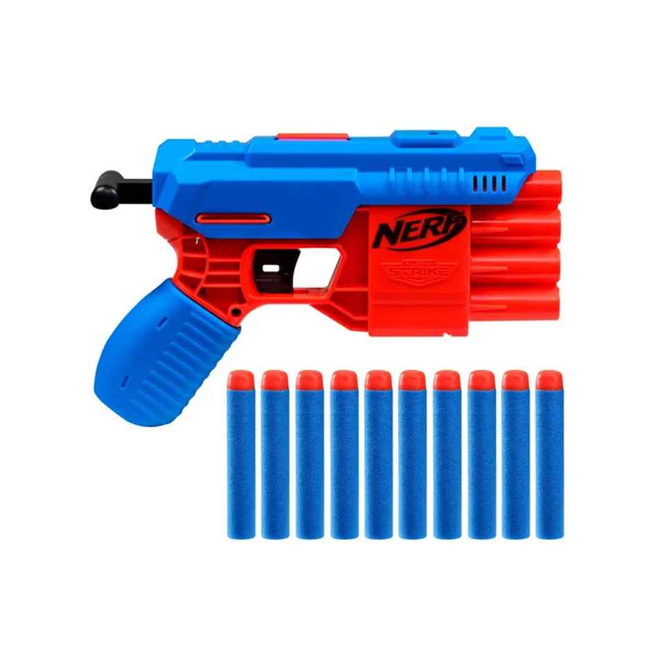 Nerf Alpha Strike Fang QS-4 Blaster with 10 Elite Darts | Toy Gun