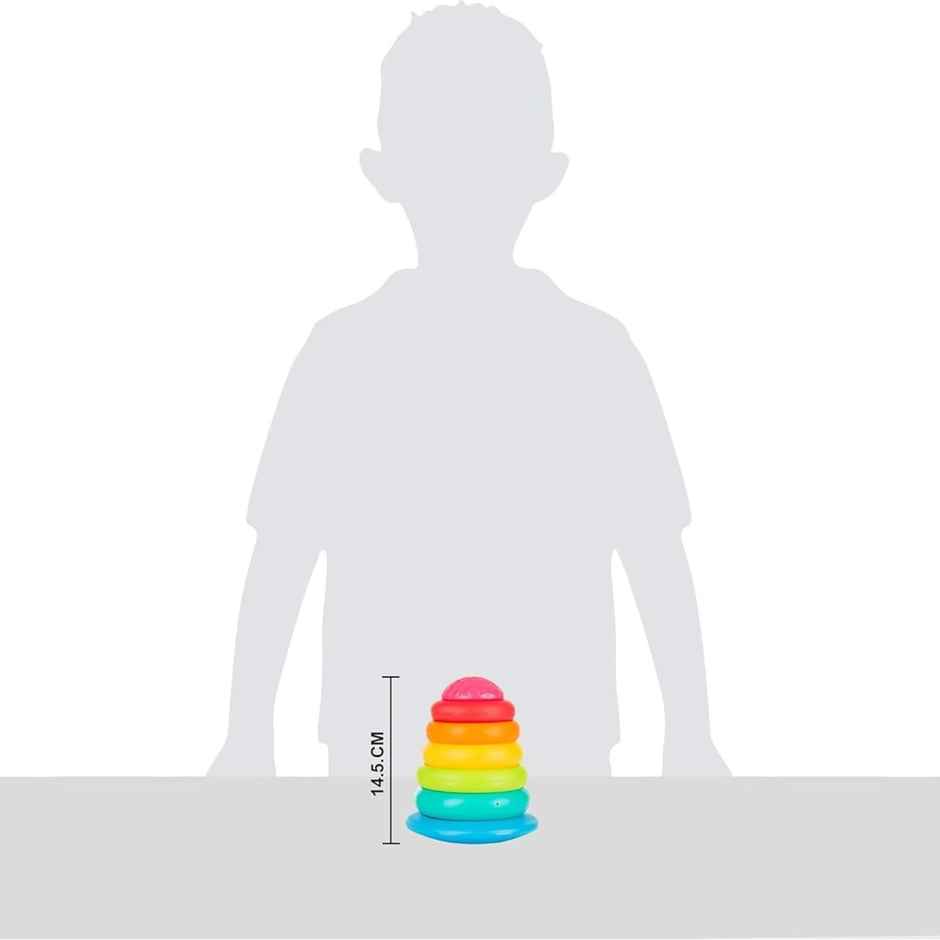 Funskool Giggles Stack A Ring - Classic Educational Toy for Kids