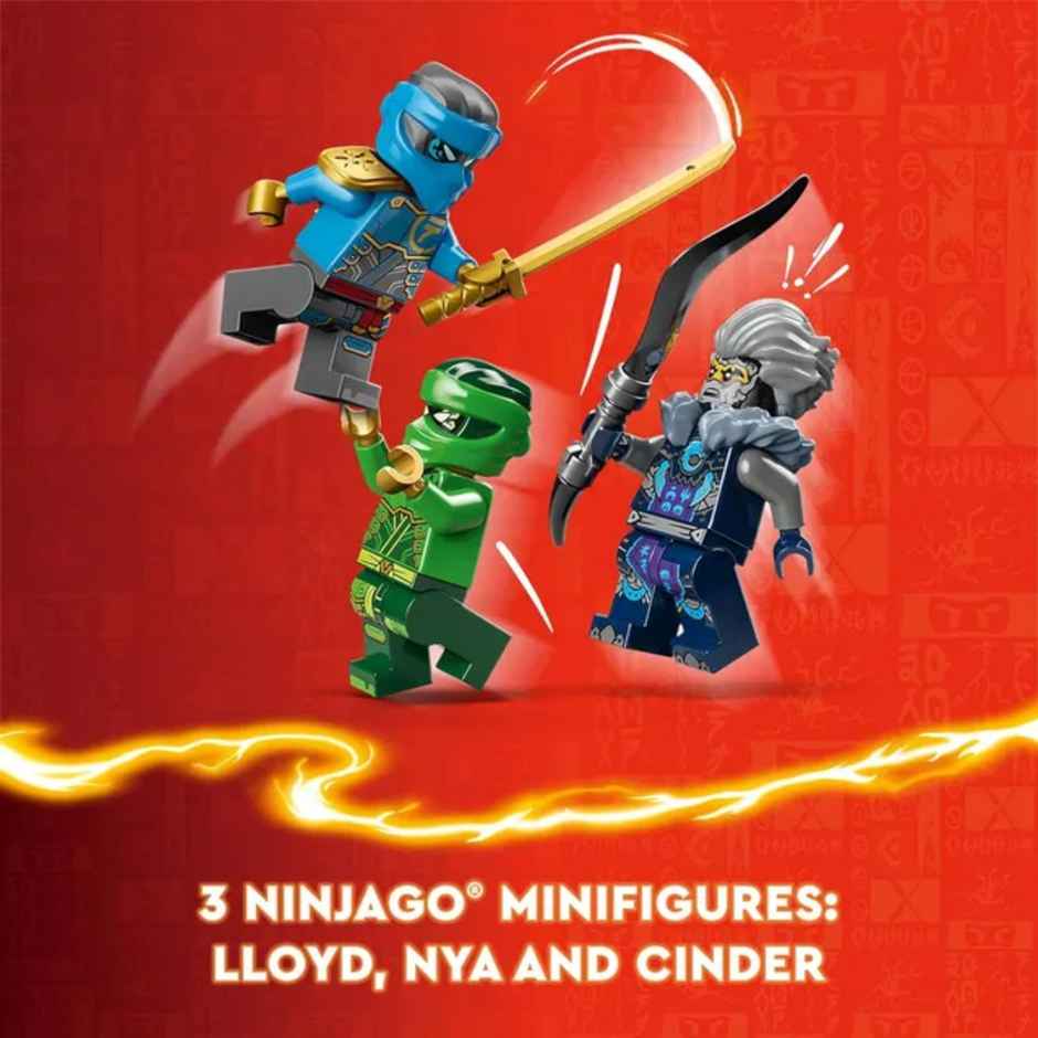 Lego Ninjago Lloyd’s Elemental Power Mech Toy (253 Pieces)
