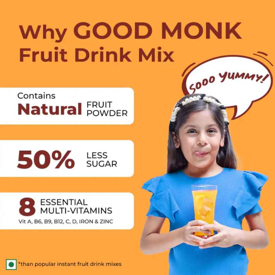 Good Monk Orange Instant Powder Mix