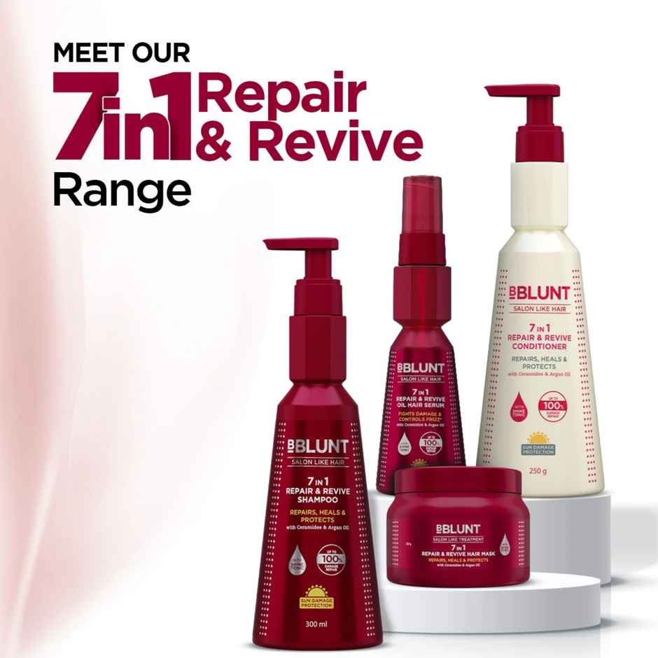 BBlunt 7 In 1 Repair & Revive Hair Mask For Damage Repair