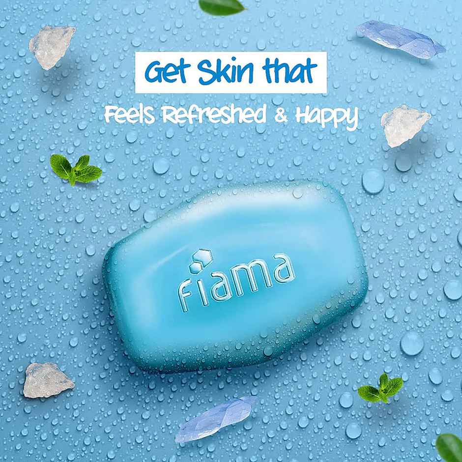 Fiama Men Refreshing Pulse Gel Bar With Sea Minerals With Skin Conditioner Soap