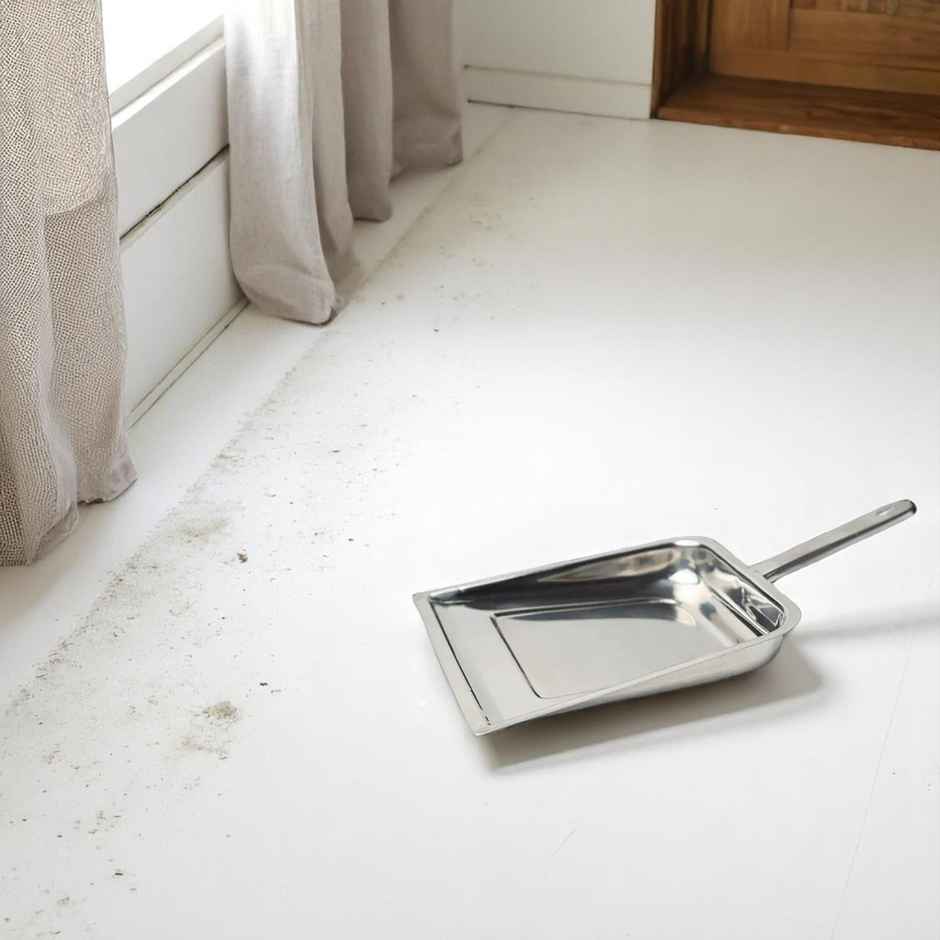 JASCO Stainless Steel Dustpan for Home and kit