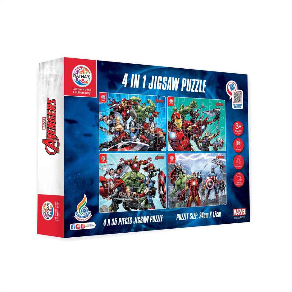 Ratna's 4In1 Avengers Team Jigsaw