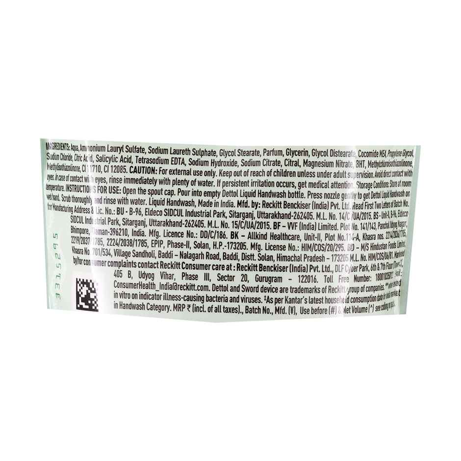 Dettol Original Hand Wash Refill| 99.99% Germ Protection