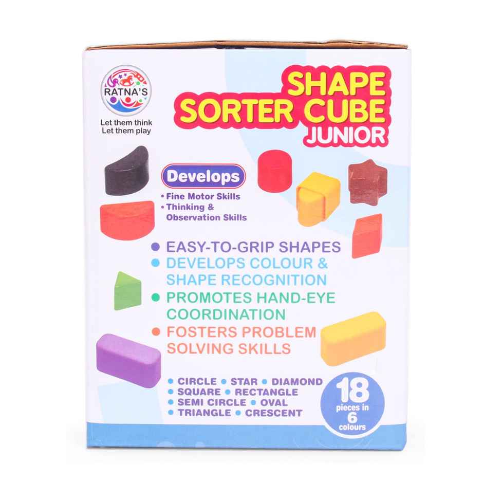 Ratna's Shape Sorter Cube Jr.