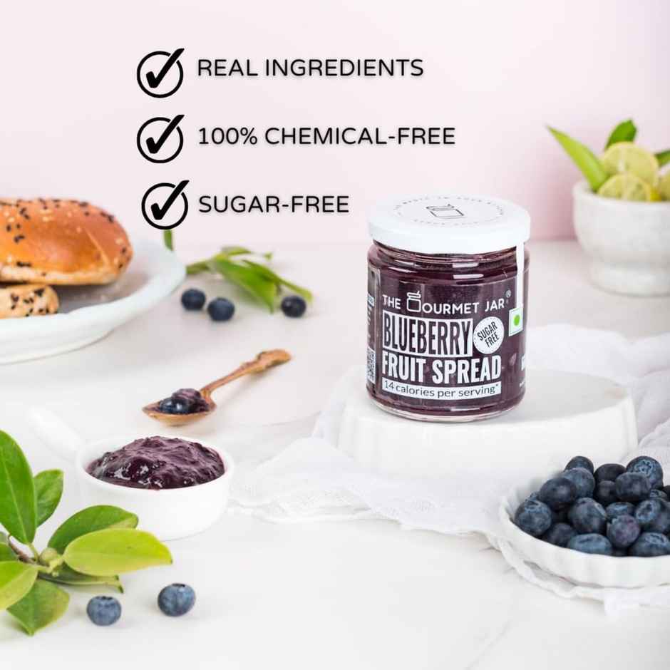 The Gourmet Jar Blueberry Fruit Spread