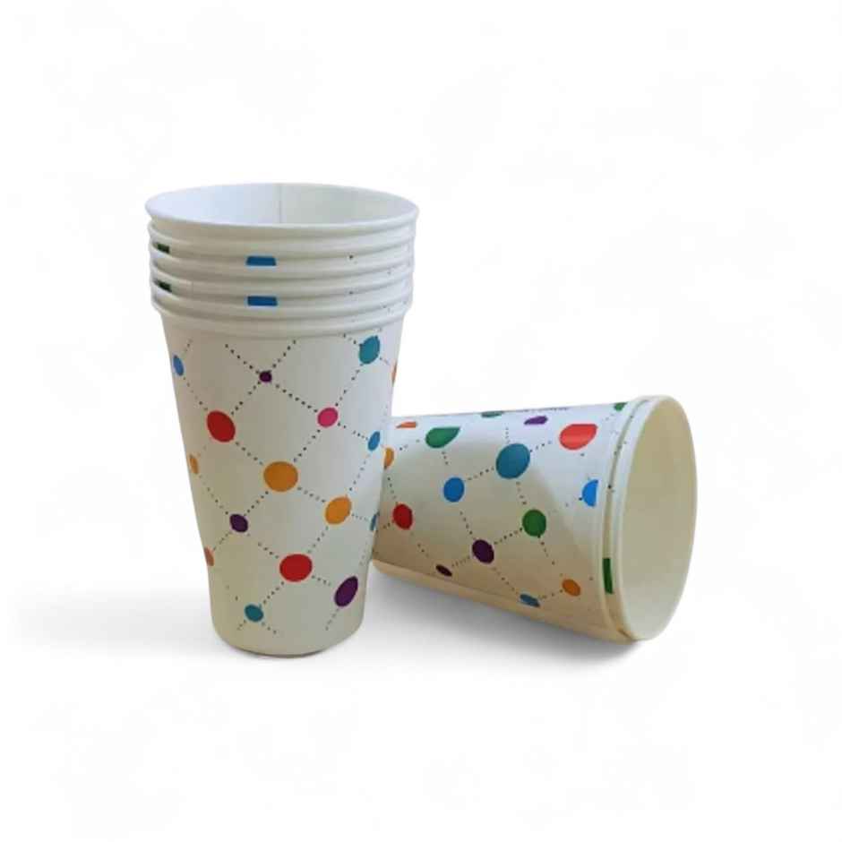Paper Printed Cups | 330 ml | Pack of 25 | Vinay Trading